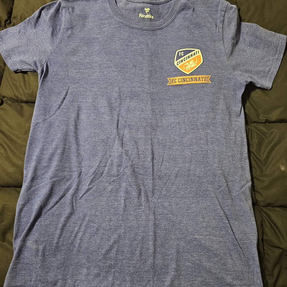 FC Cincinnati Heather Blue T-Shirt